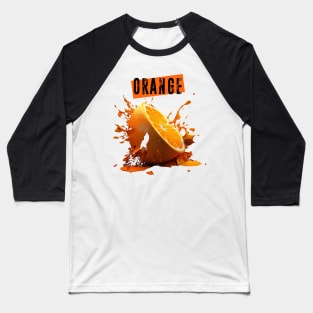 Smashed Orange: A Burst of Empty Rhetoric Baseball T-Shirt